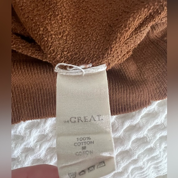 The Great Cinnamon Brown College Sweatshirt size 0 / S - Picture 4 of 4